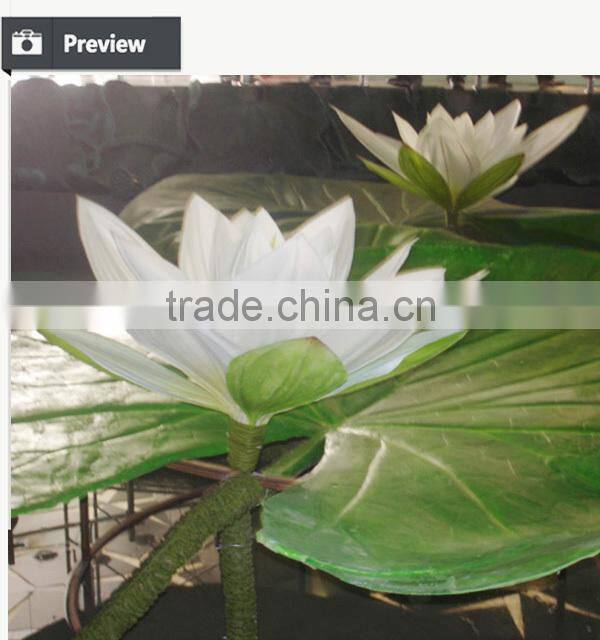Customized giant water lily artificial flower