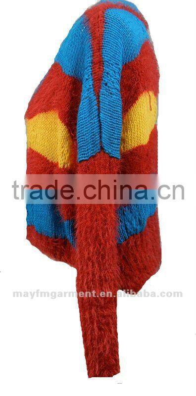 High quality colorful cat sweaters for women