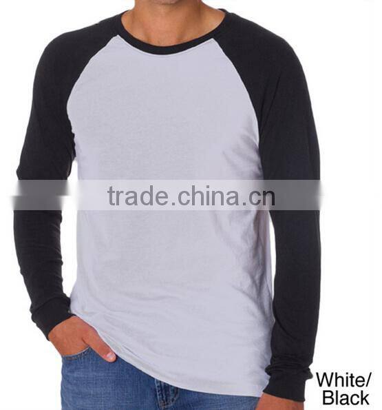 Canvas Men's Long Sleeve Baseball T-shirt