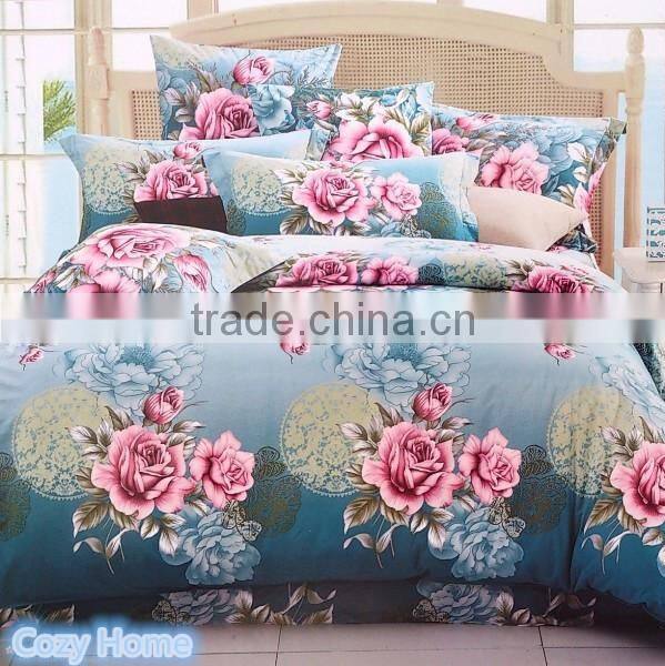 print nap 100% cotton fabric for bedding set