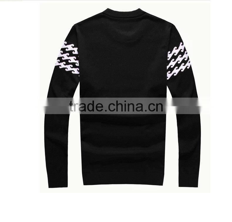 GZY -2016 Fashion and latest design for men cable knit sweater