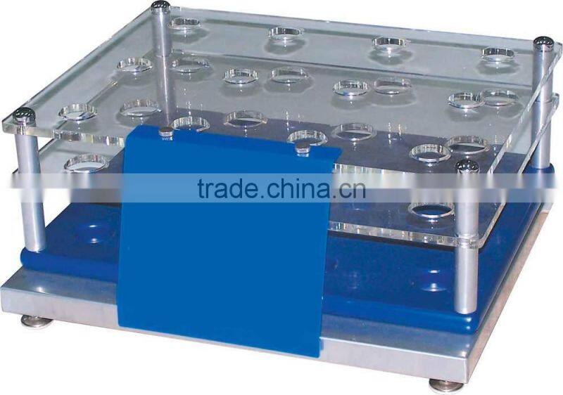 12 golf clubs display box blue or black with logo board display