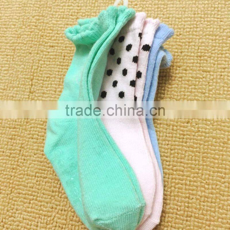 New Design Kids Knitted Socks Cute Antiskid Cotton Baby Socks