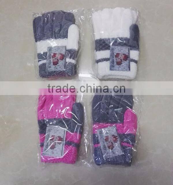 Jacquard Warm sheep Wool Gloves