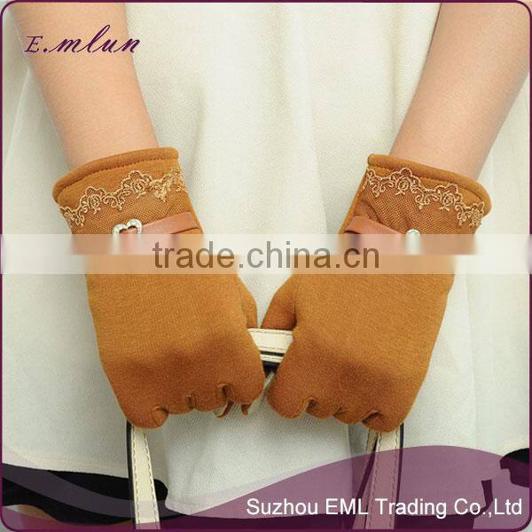 New Design Ladies Winter Smart Phone Touch Screen Gloves