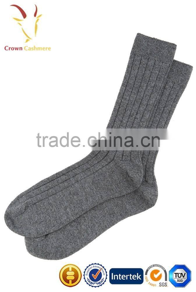Wholesale Cable 100% Cashmere Socks Unisex Cashmere Socks Women
