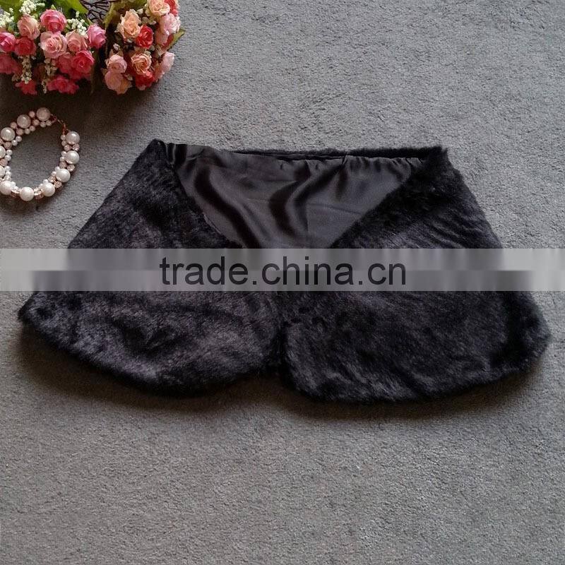 Wraps Faux Fur Bridal Wraps New winter wedding Microfiber dress fur shawl bride plush Kanjian warm knot Bridesmaid activities