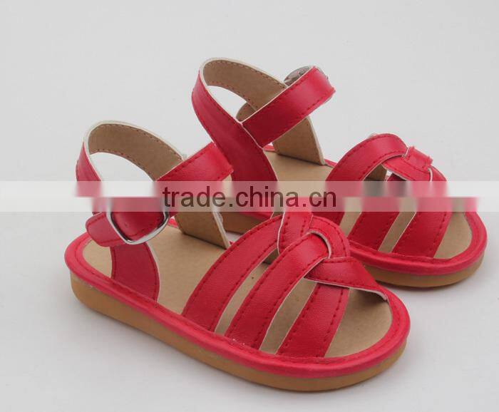 Skidproof high quality squeaky shoes kids children sandals