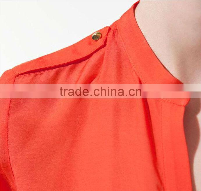 Womens Chiffon Loose Shirt with Long Sleeves SX12001