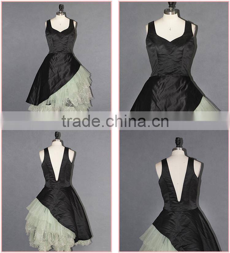 European Latest Style High Quality V Neck Wedding Dress