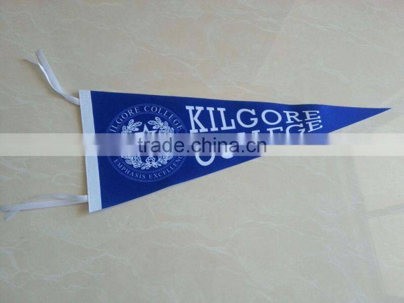 colorful pennant triangle flags