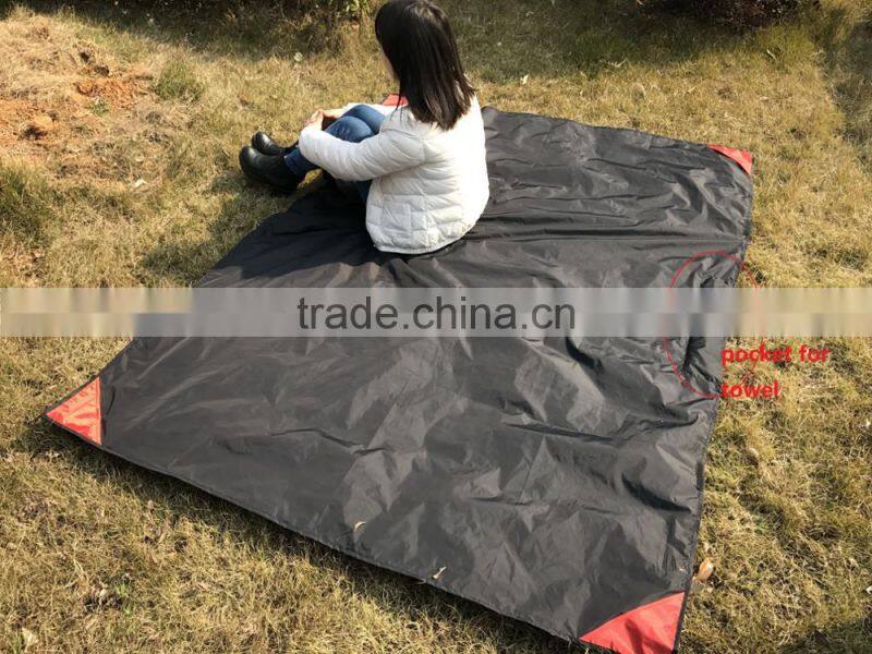 Manufactory wholesale custom picnic nylon mat, waterproof moving blanket