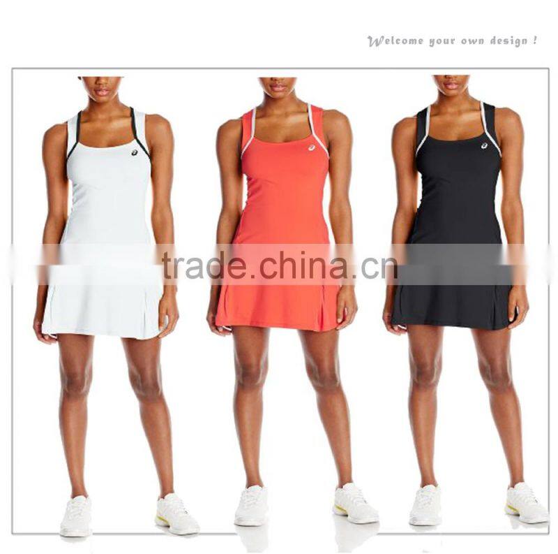 China Factory Custom Design Tennis Clothes Tennis Casual Dress