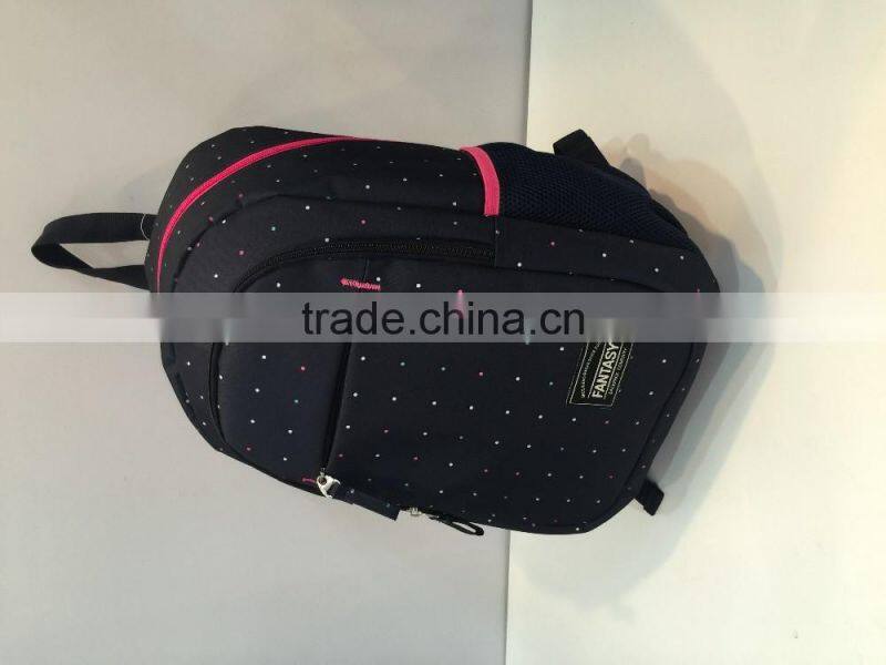 2017 hot sales wholesales custom beautiful teenage girl backpack