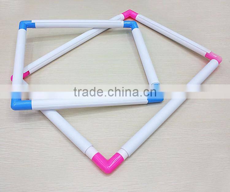 High Quality PVC Colorful Embroidery Hoop, Plastic Hoop For embroidery, Textile Round Hoop