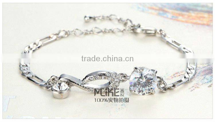 925 silver bracelet with Crystal M3009