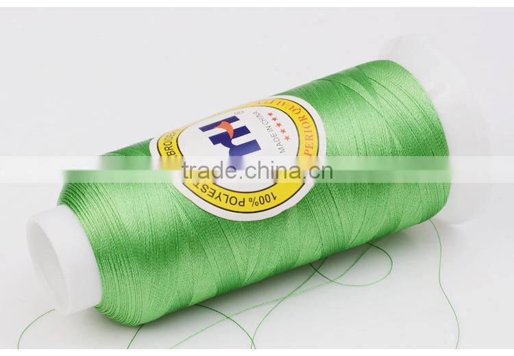 120D/2 100% Trilobal polyester embroidery thread