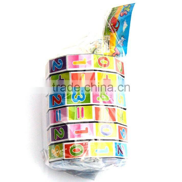 hot sale plastic cube toys children arithmetic learning educational toy for kids