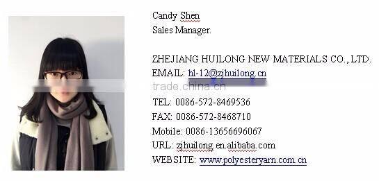 Dope dyed high filament polyester fdy yarn 300 denier,fdy yarn