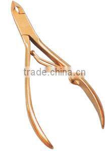 Cuticle nipper Double Spring Back lock,Nail Nipper Double Spring Back Lock,Beauty Nail nipper