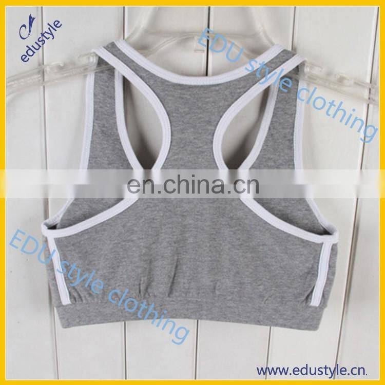 Wholesale Dri Fit Plain Dyed Ladies Fitness Cotton Tank Tops