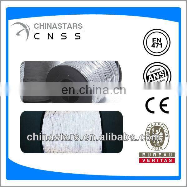 silver color reflective yarn