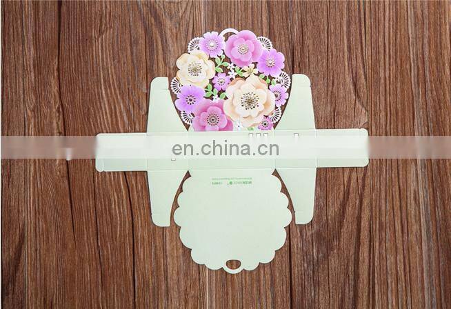 Fancy paper gIft favor box with ribbon