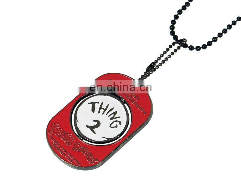 Stamping custom dog tag with epoxy