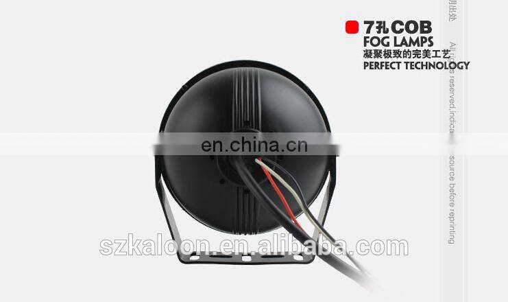 Led Fog Light Fog Lamps Projector 7 Cob Led Halo Ring Led Projector Fog Lamp