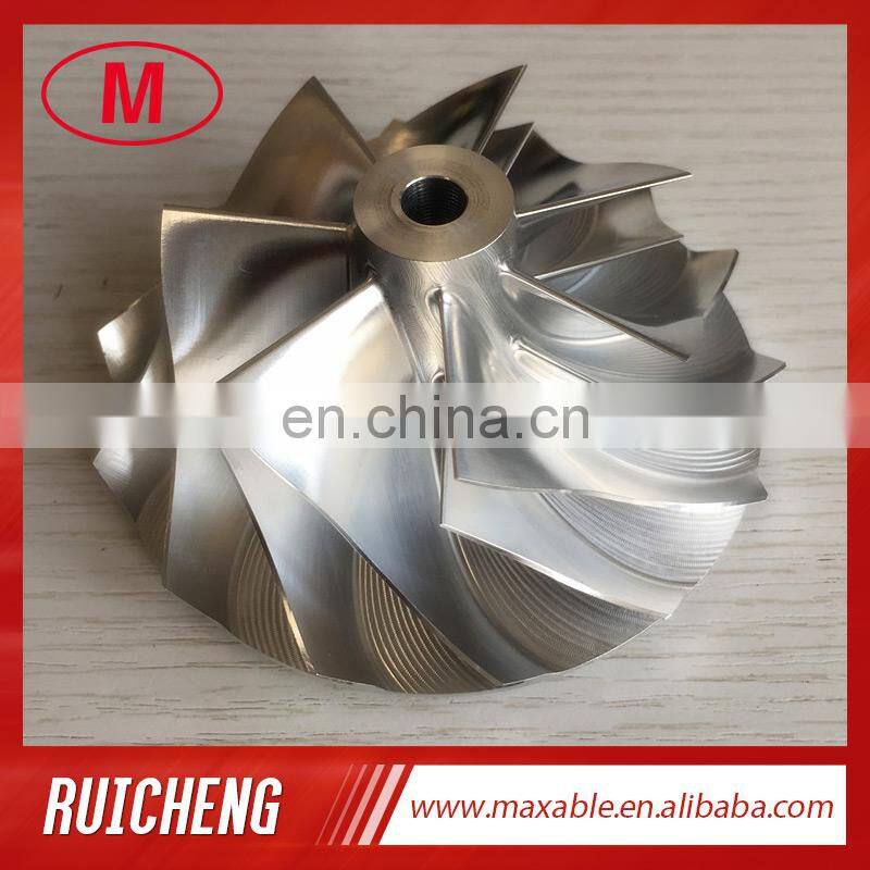 T88-34D 7+7 blades 69.67/95.00mm Turbocharger Billet/milling/aluminum 2618 compressor wheel for Greddy 49188-02700