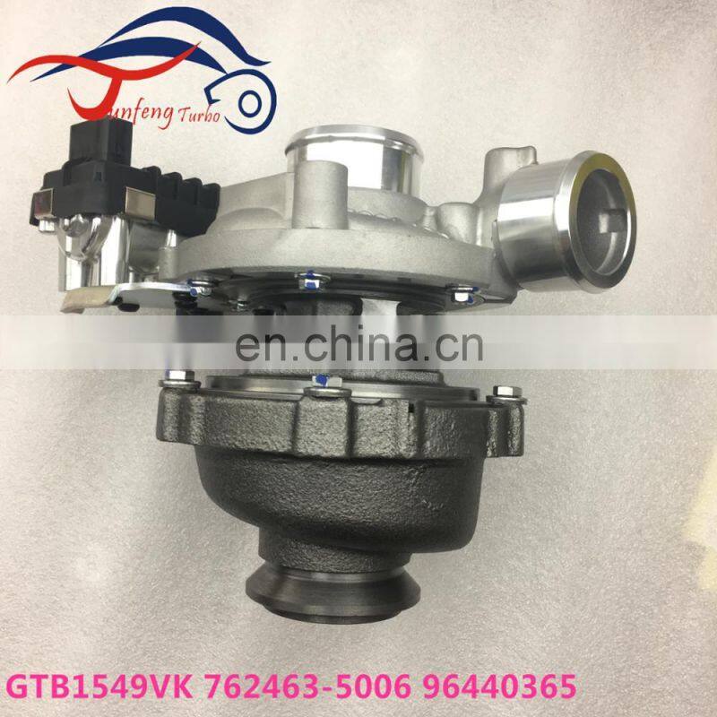 GTB1549VK Turbo 762463-5006S 96440365 Turbocharger for Chevrolet Captiva Z20S Euro 4 Engine