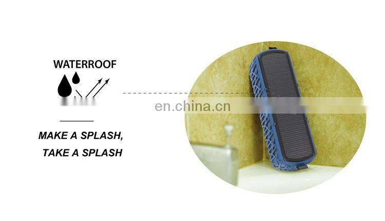bluetooth speaker waterproof Solar speakers 5200mAh column speaker active Wireless Speaker