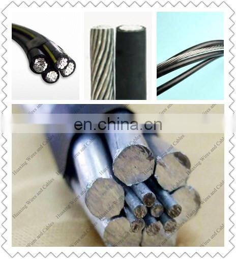 AAC/AAAC/ACSR/XLPE or PVC Aerial Bunded Cable 25mm 35mm 50mm 70mm ABC cable