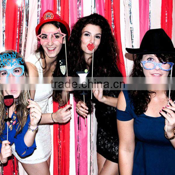 DIY Photo Booth Moustaches Lips Props on a Stick Wedding Party Favor PFB0046