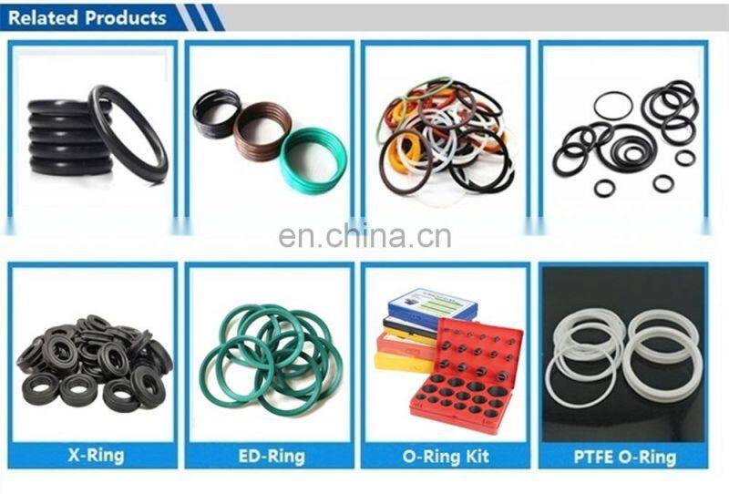 Custom Big Rubber FKM NBR EPDM silicone O Ring With Fast Deliver