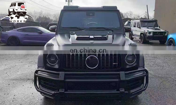 B-Style Carbon Fiber Car Bonnet Scoop Engine Hood Cover For G-Class W464 G500 G63 DRY Carbon Fiber New G-class B700 B800 B900