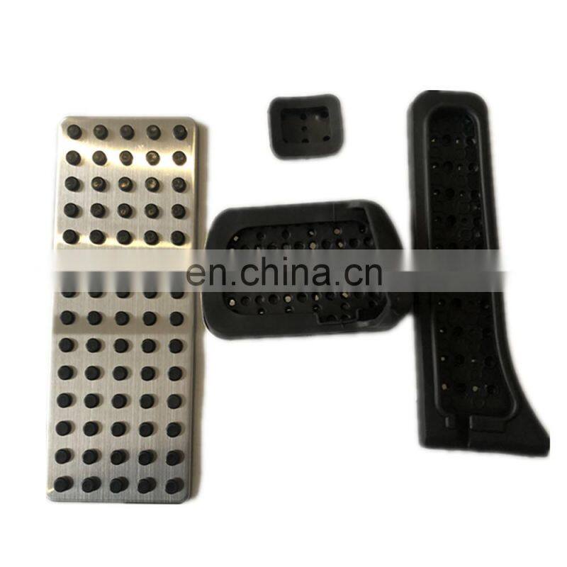 Car Foot Gas Rest Plate Cover Wholesale Auto Car Break Accelerator Pedals Brake Clutch Gas Oil Footrest Pedal Pad For Audi A4