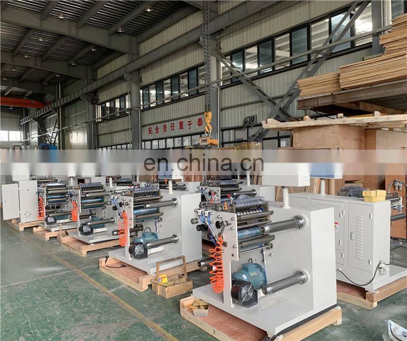 UTS320s Maquina del Cortado Rebobinadora Para Etiqueta Adhesiva Label Slitting and Rewinding Machine