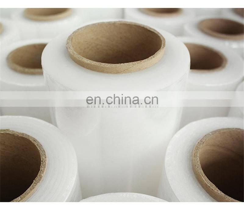 UTFQ500S semi automatic pallet plastic pe stretching wrapping film cutter Rrewinder machine price