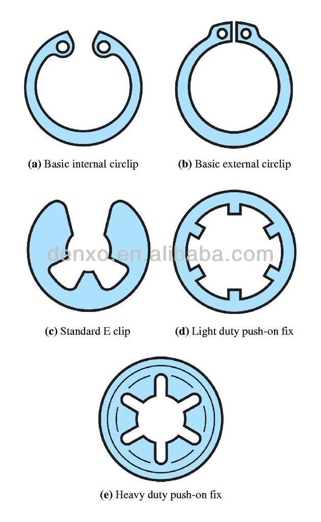 Din 472 Standard Internal Circlip for Shaft