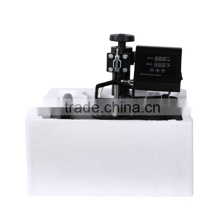 Chinese popular shaking head heat press machine for cloth production