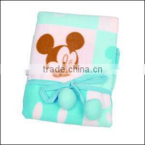 Promotional Fleece Blanket for Traveling, Polar Fleece Blanket, Wholesaler Fleece Blanket