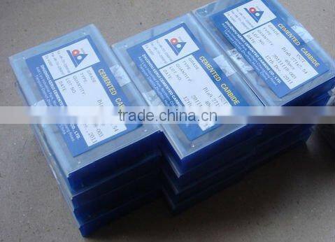 High perfomance Carbide braze tips for stone cutting saw tips in free sample