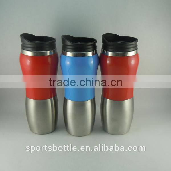 Stainless Steel Travel Mugs, SGS LFGB FDA CE/EU Approved Travel Mugs, Eco-Friendly Double Walled Travel Mugs