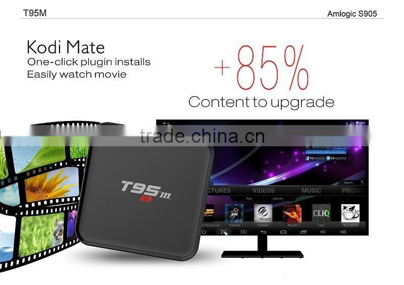 2016 Consumer Electronics 2G DDR3 Android TV Box Digital Satellite Receiver T95M Android TV Box