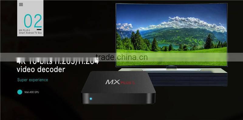 MX Plus II RK3229 TV Box Quad Core Android 4.4 Kitkat Bluetooth 4.0 1G/8G 4K H.265/H.264 Kodi Pre-installed Smart Media Player