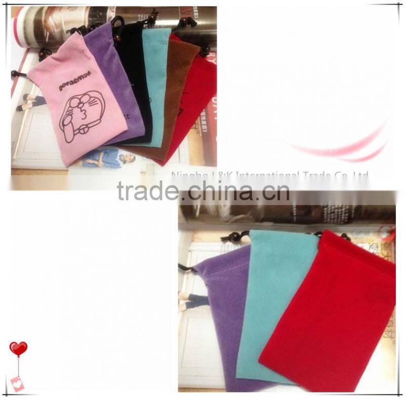 promotional product custom phone case, soft cartoon gift bag