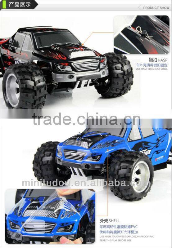 WL Toys A979 1:18 Whole Proportional RC 4WD Truck 2.4G RC Electric Car with Shock System Top Speed 50KM/H