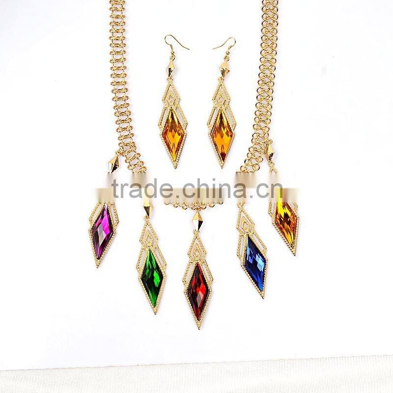Hot-Selling Gold Color Necklace With Rhinestone For Women