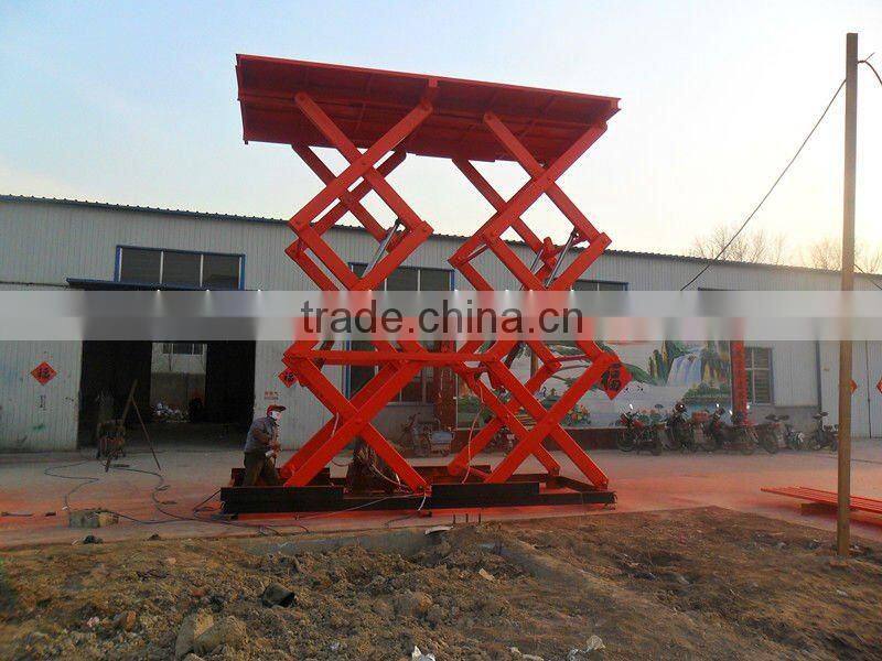 SJG hydraulic fixed scissor lift